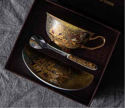 British afternoon tea cup tea set