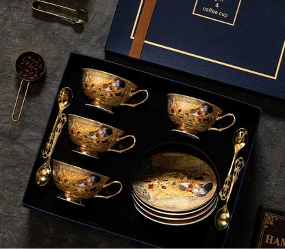 British afternoon tea cup tea set