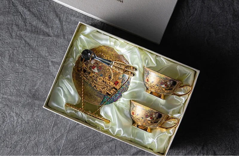 British afternoon tea cup tea set