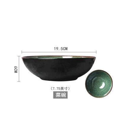 Malachite plate set