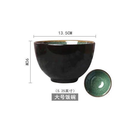 Malachite plate set