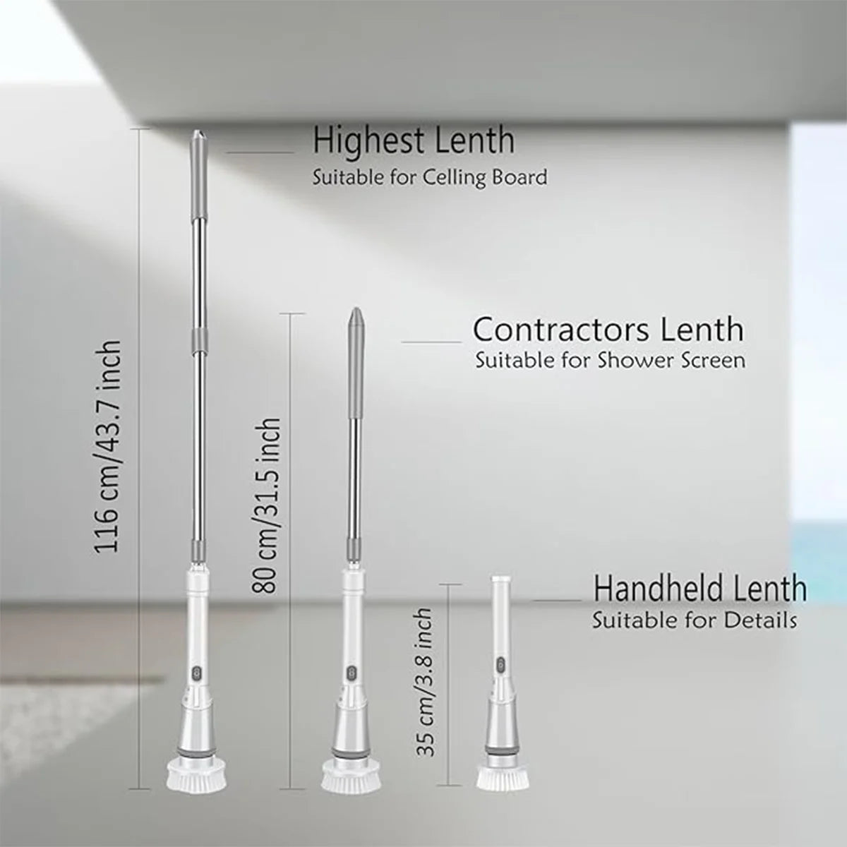 Wireless Electric Cleaning Brush