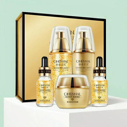 24K Gold Hyaluronic Acid Skin Care Set 5PCS