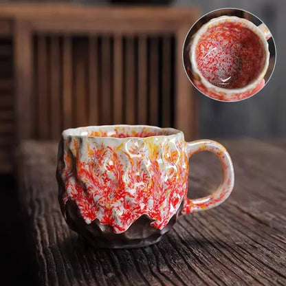 Coarse Pottery Coffee Cup