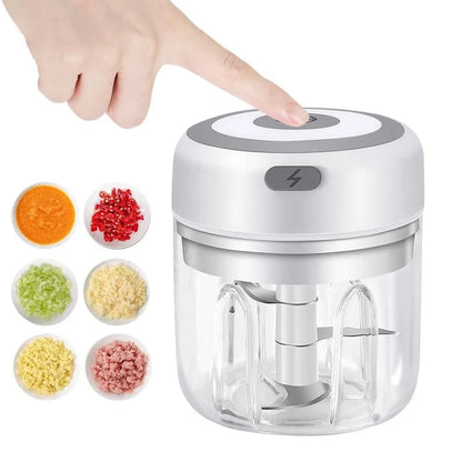 Mini Wireless Electric Garlic Crusher 100ml/250ml