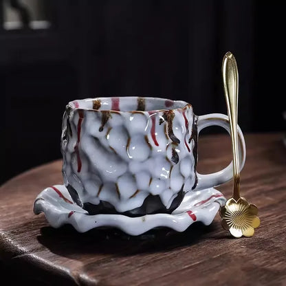 Coarse Pottery Coffee Cup