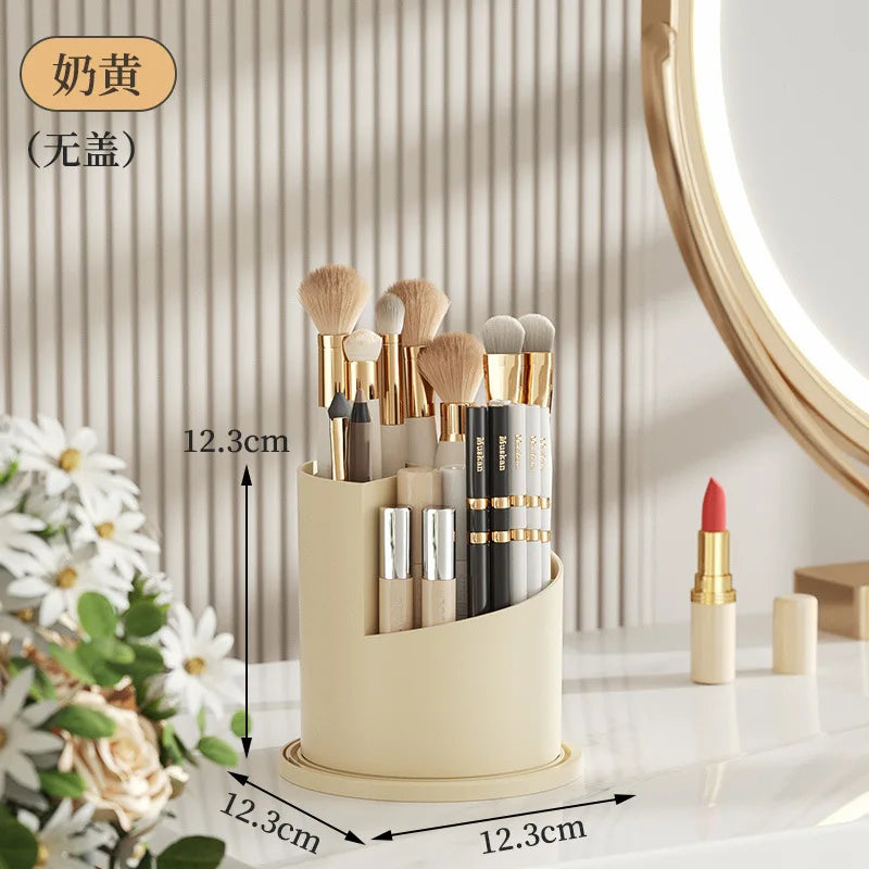 360° Rotating Makeup Brush Holder