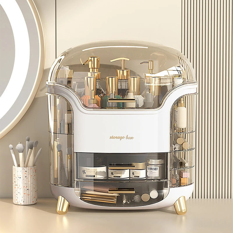 Luxury Desktop Cosmetics Storage