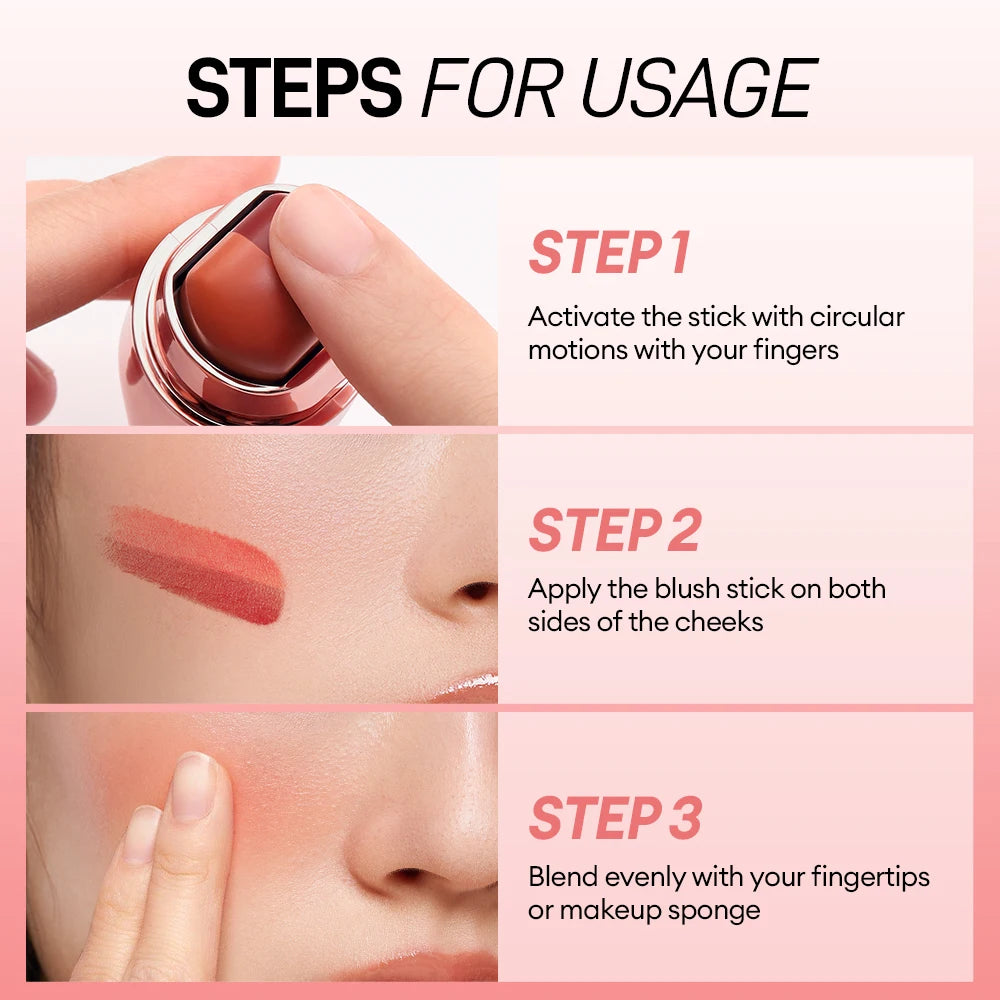 Blush Lipstick 3-in-1