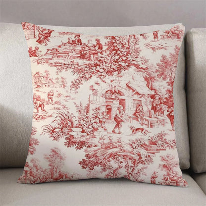 Toile Pillow Covers