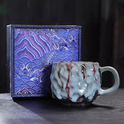 Coarse Pottery Coffee Cup