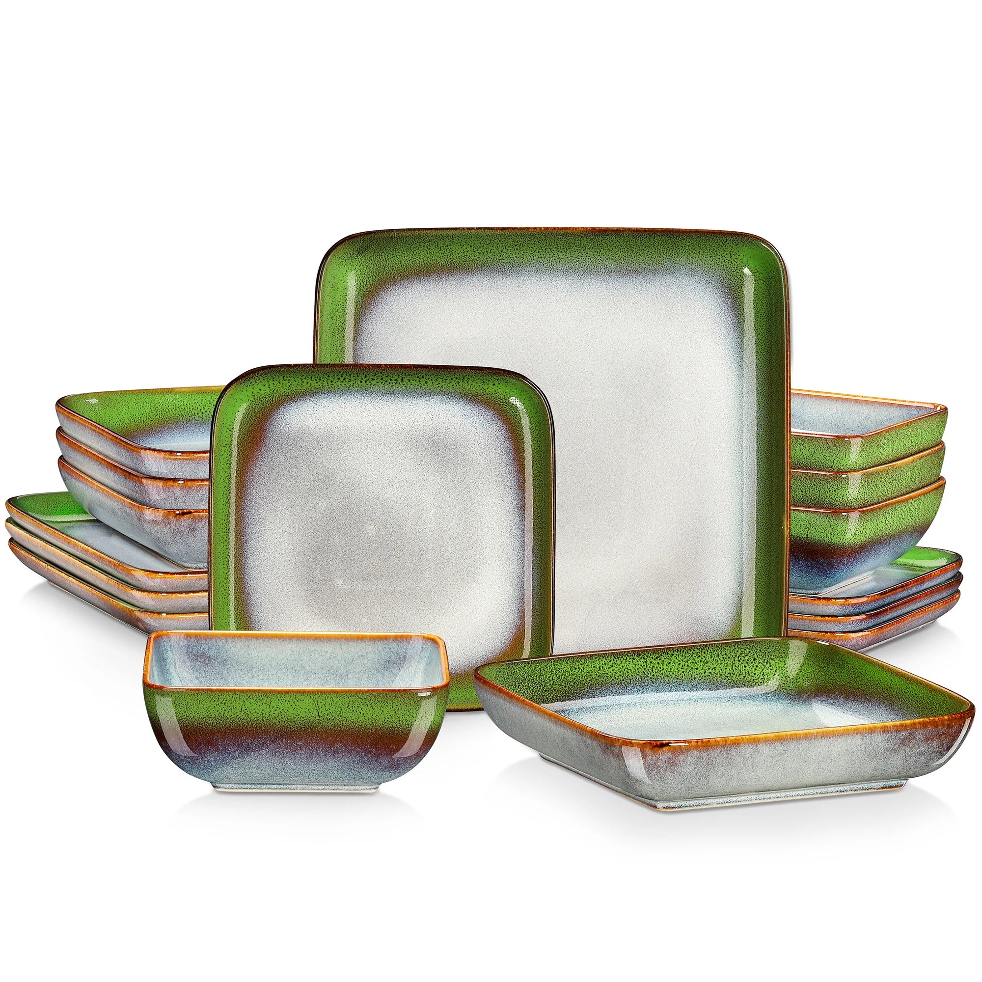 Dinner Set Square 16 Piece