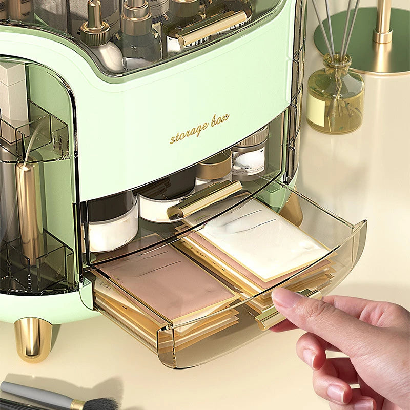 Luxury Desktop Cosmetics Storage