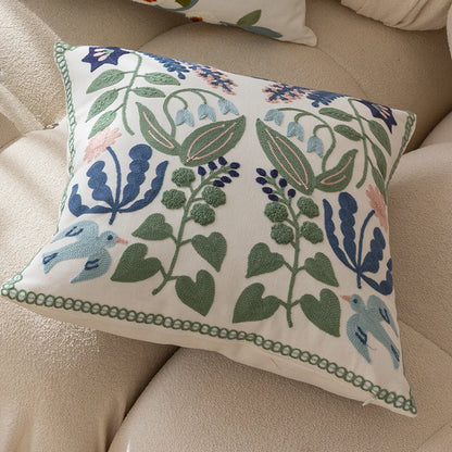 Pure Cotton Embroidery  Pillowcase