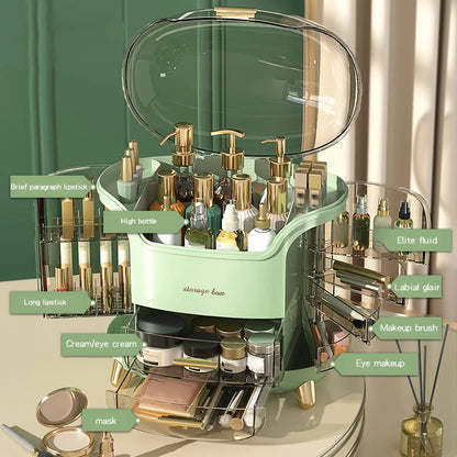 Luxury Desktop Cosmetics Storage