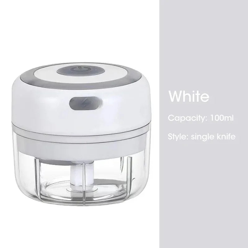 Mini Wireless Electric Garlic Crusher 100ml/250ml