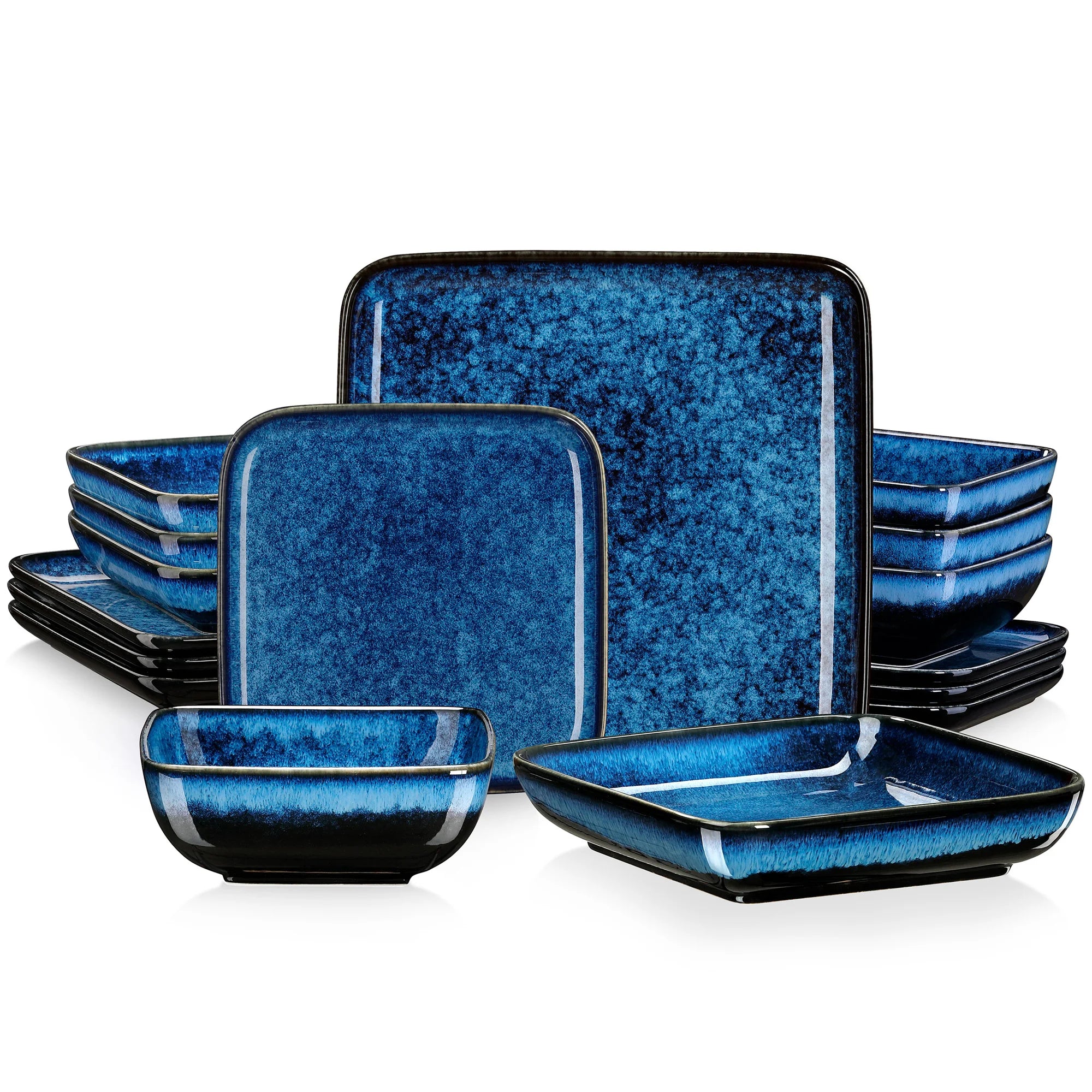 Dinner Set Square 16 Piece