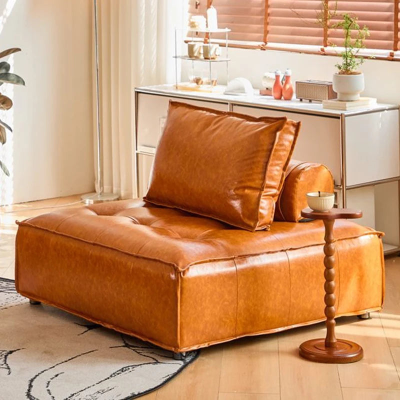 Wax Leather Sofa