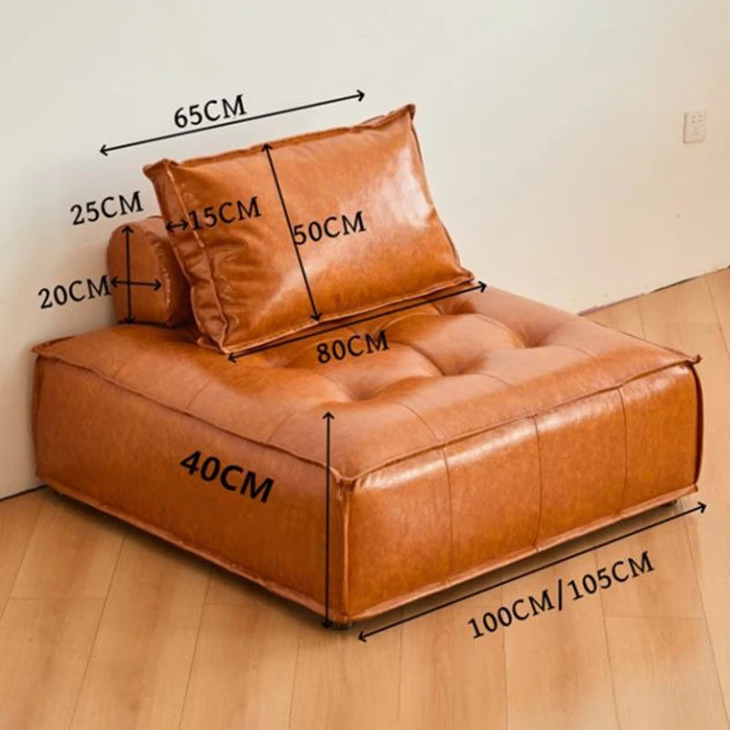 Wax Leather Sofa