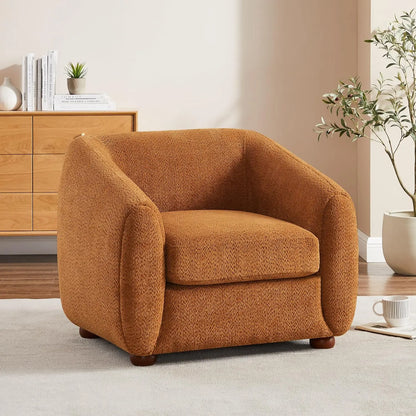 Living Room Chairs,Soft Padded Armchair, Accent Club Chair,Furry Sherpa Elegant and Cozy Chair, Suitable Bedroom Reception Room