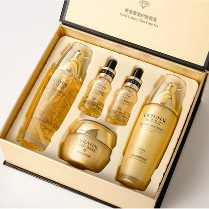 24K Gold Hyaluronic Acid Skin Care Set 5PCS