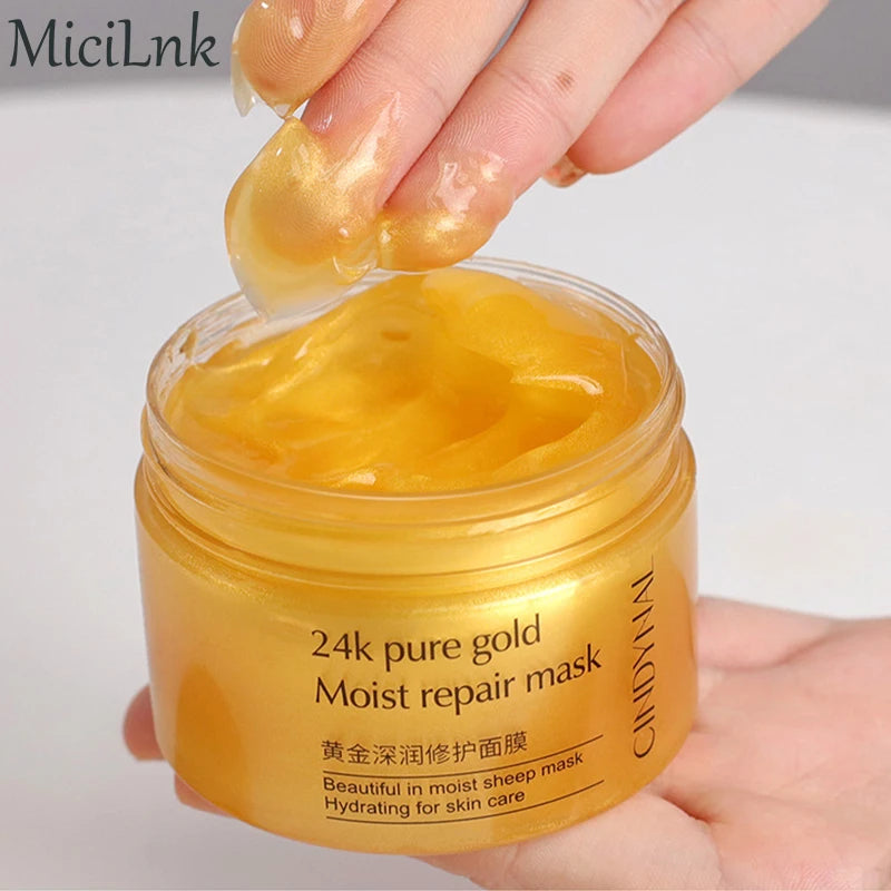 24k Pure Gold Moist Repair Mask