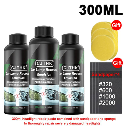 Car Headlight Polishing Kits