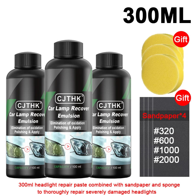 Car Headlight Polishing Kits