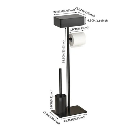 1pc Toilet Paper Holder Stand